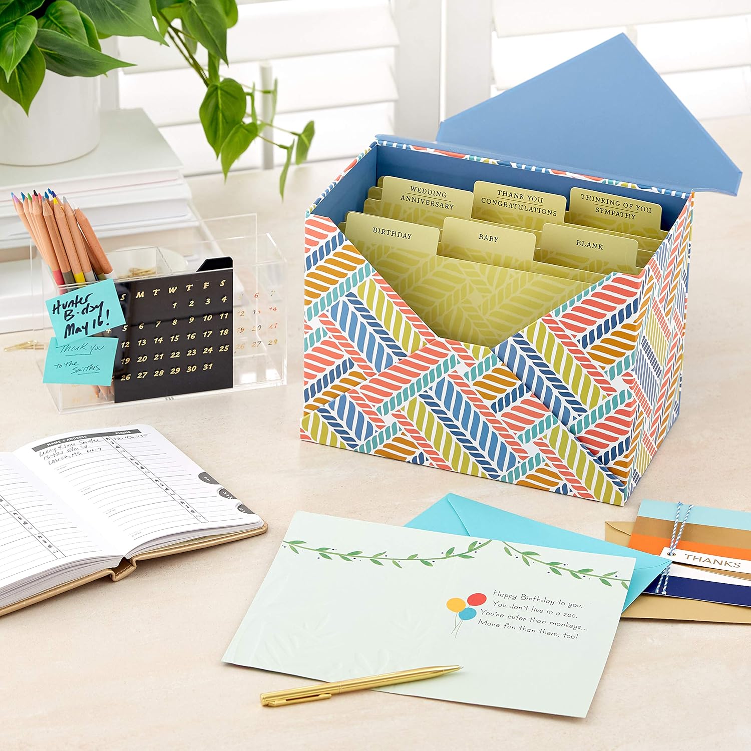 24 Handmade All-Occasion Greeting Cards Set – Birthday, Sympathy