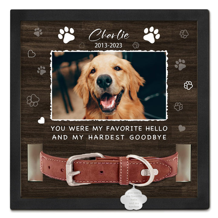 Memorial Gifts Picture Frame for Loss of Dog