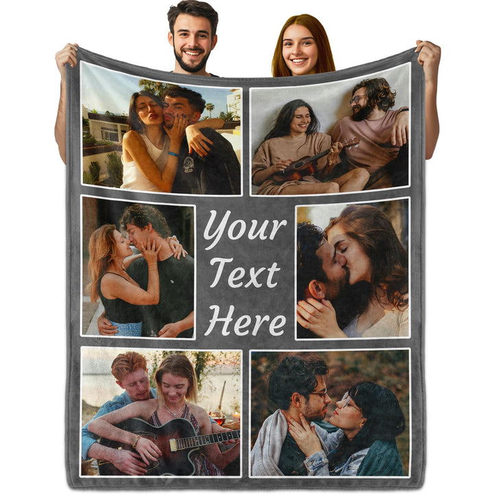 Custom Blanket with Picture Customized Photo Blankets