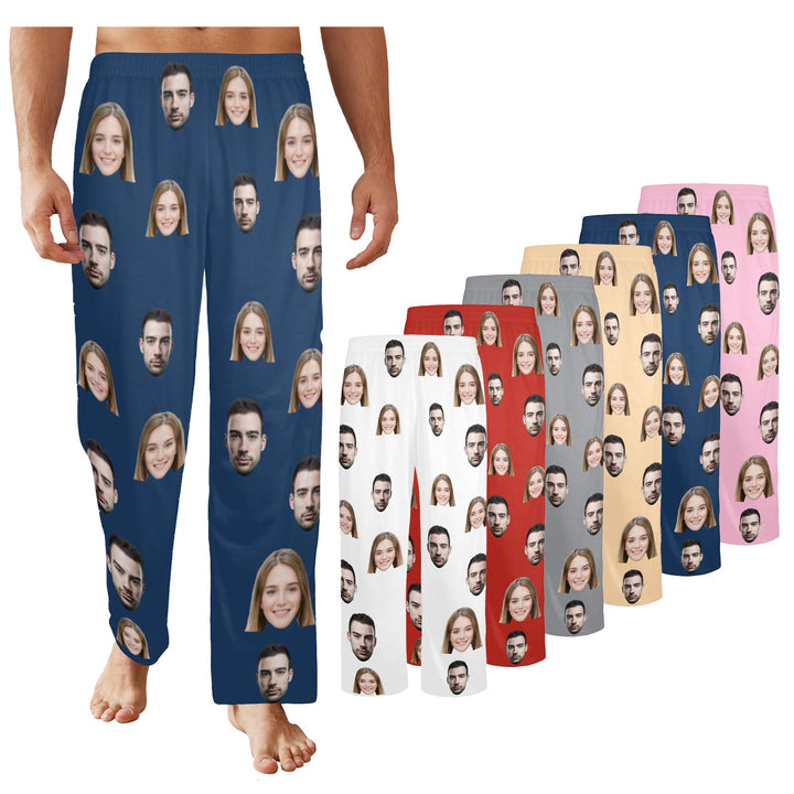 Custom Face Pajama Pants Men Women