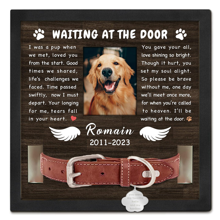 Memorial Gifts Picture Frame for Loss of Dog