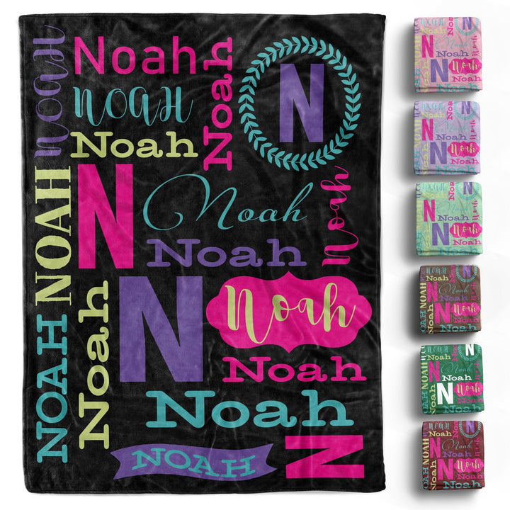 Customized Name Blanket for Kids