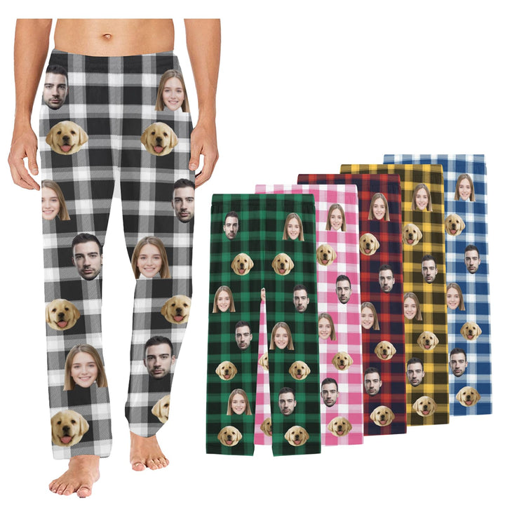 Custom Face Pajama Pants Men Women