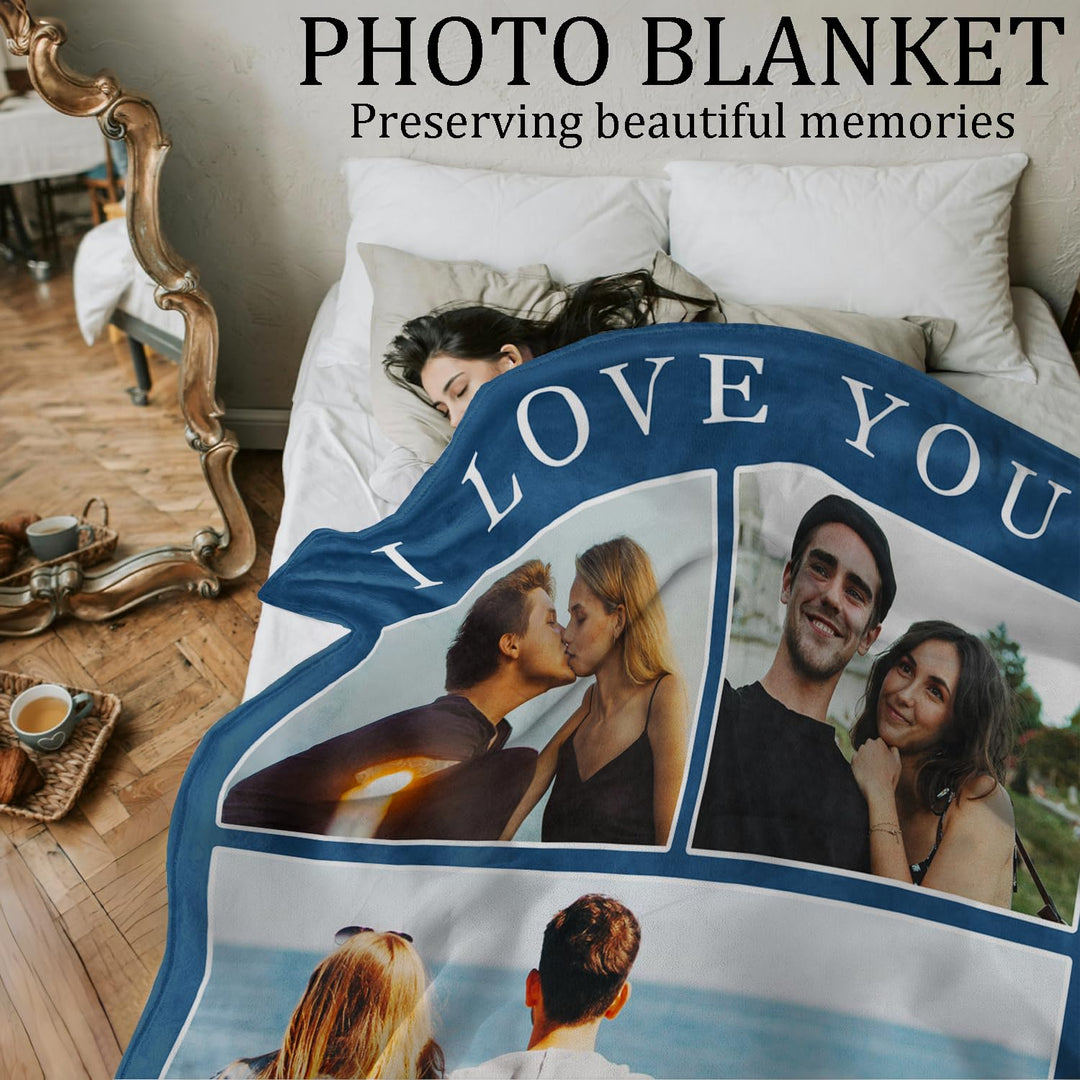 Custom Photo Blanket Gifts