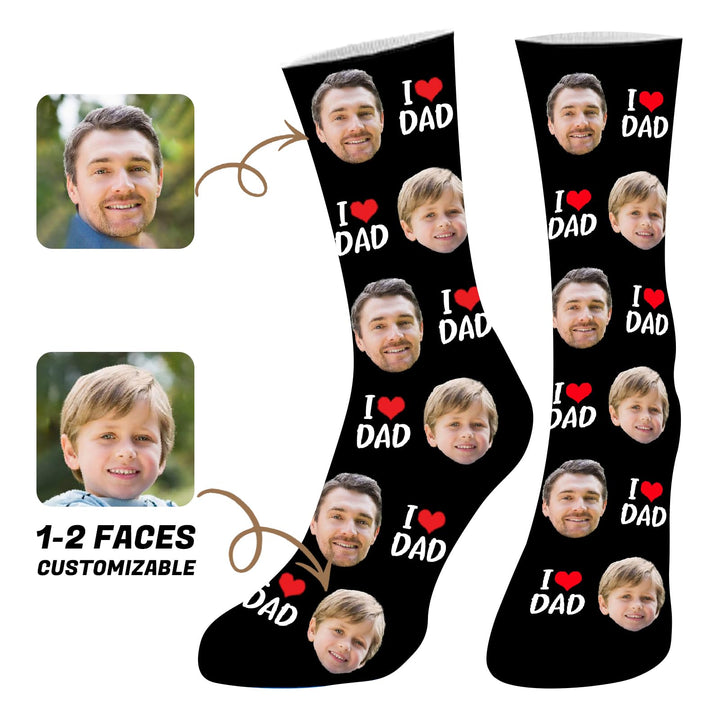 Personalized Gifts ,Print Your Face Clearly on Socks