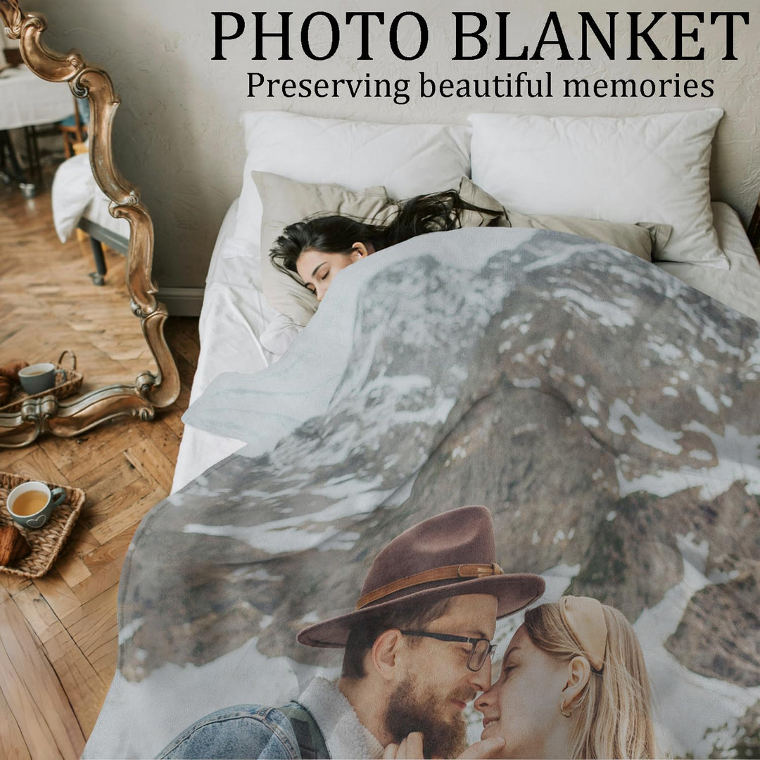 Custom a Photo Blanket Gifts