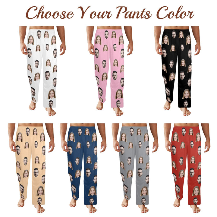 Custom Face Pajama Pants Men Women