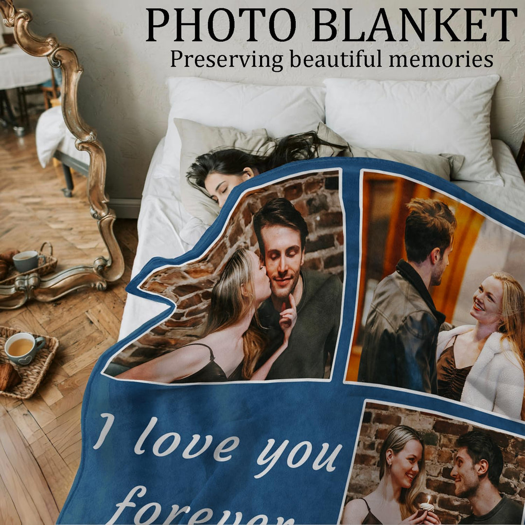 Custom Photo Blanket Gifts