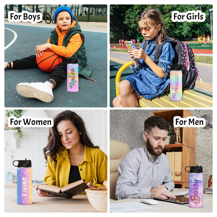 Personalized Water Stainless Steel Bottle  for Kids