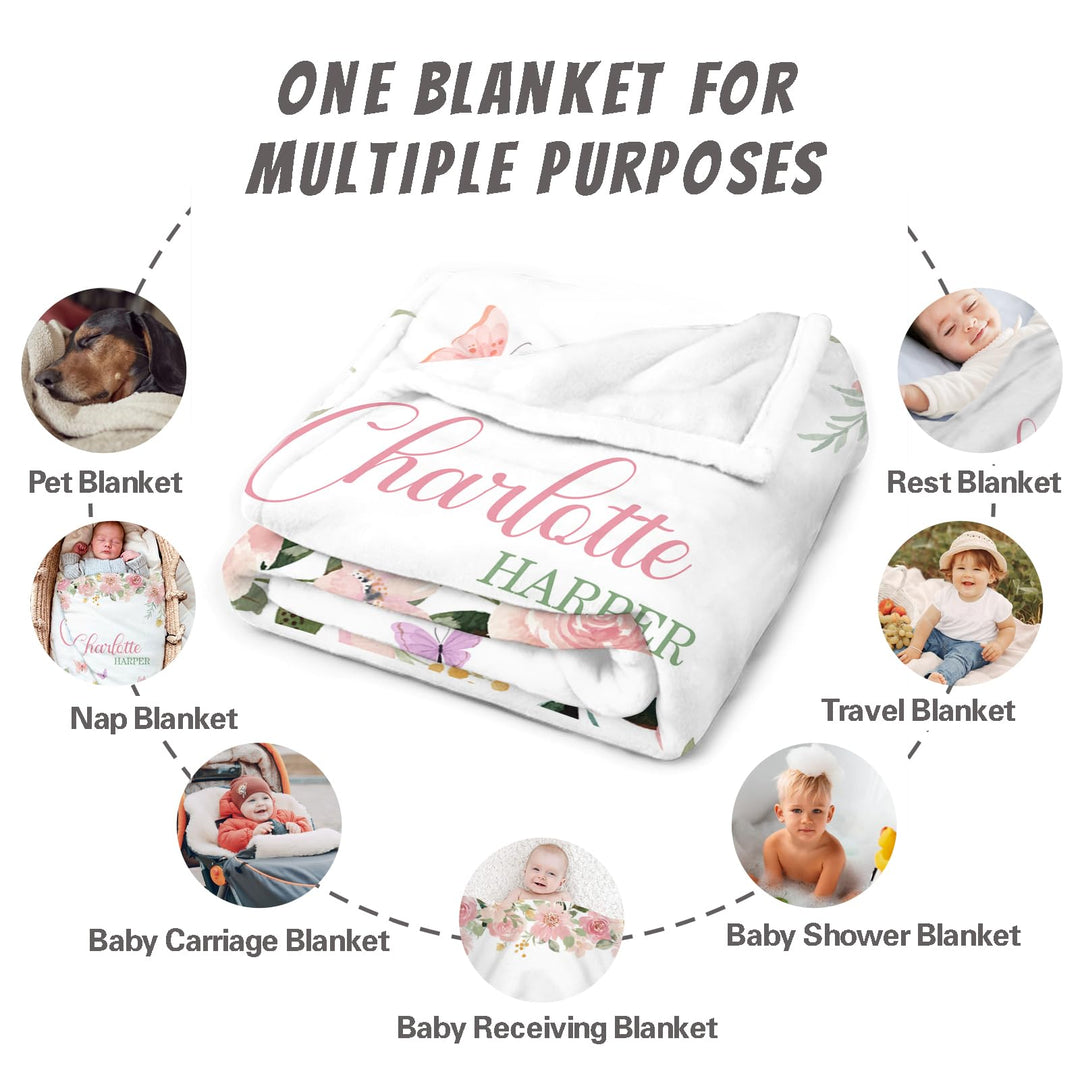 Custom Toddler Blanket Gifts