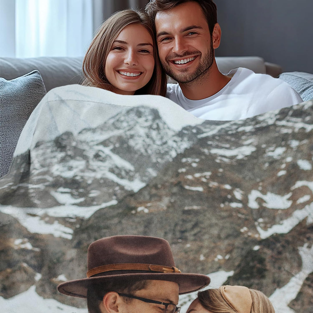 Custom a Photo Blanket Gifts