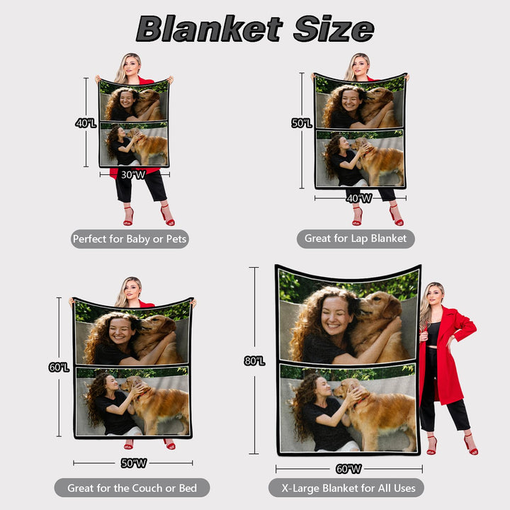 Custom Photo Blanket Gifts