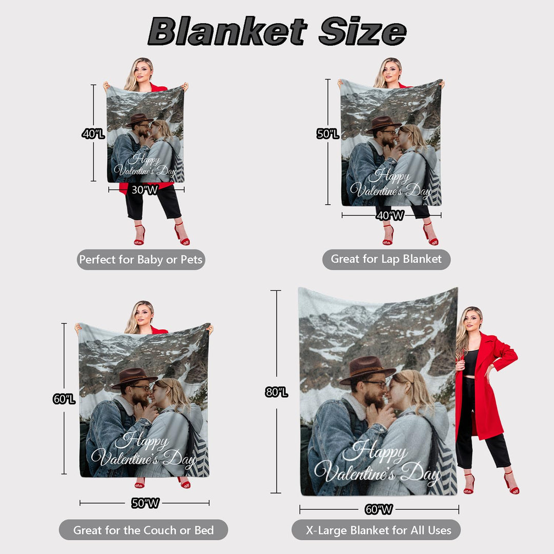 Custom a Photo Blanket Gifts