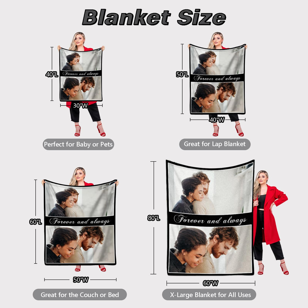 Custom Photo Blanket Gifts