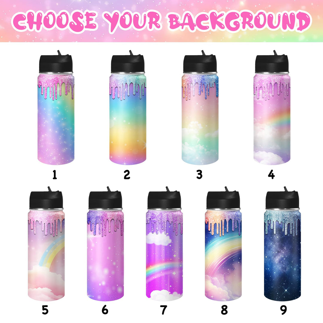 Personalized Water Bottles for Kids for School With Name