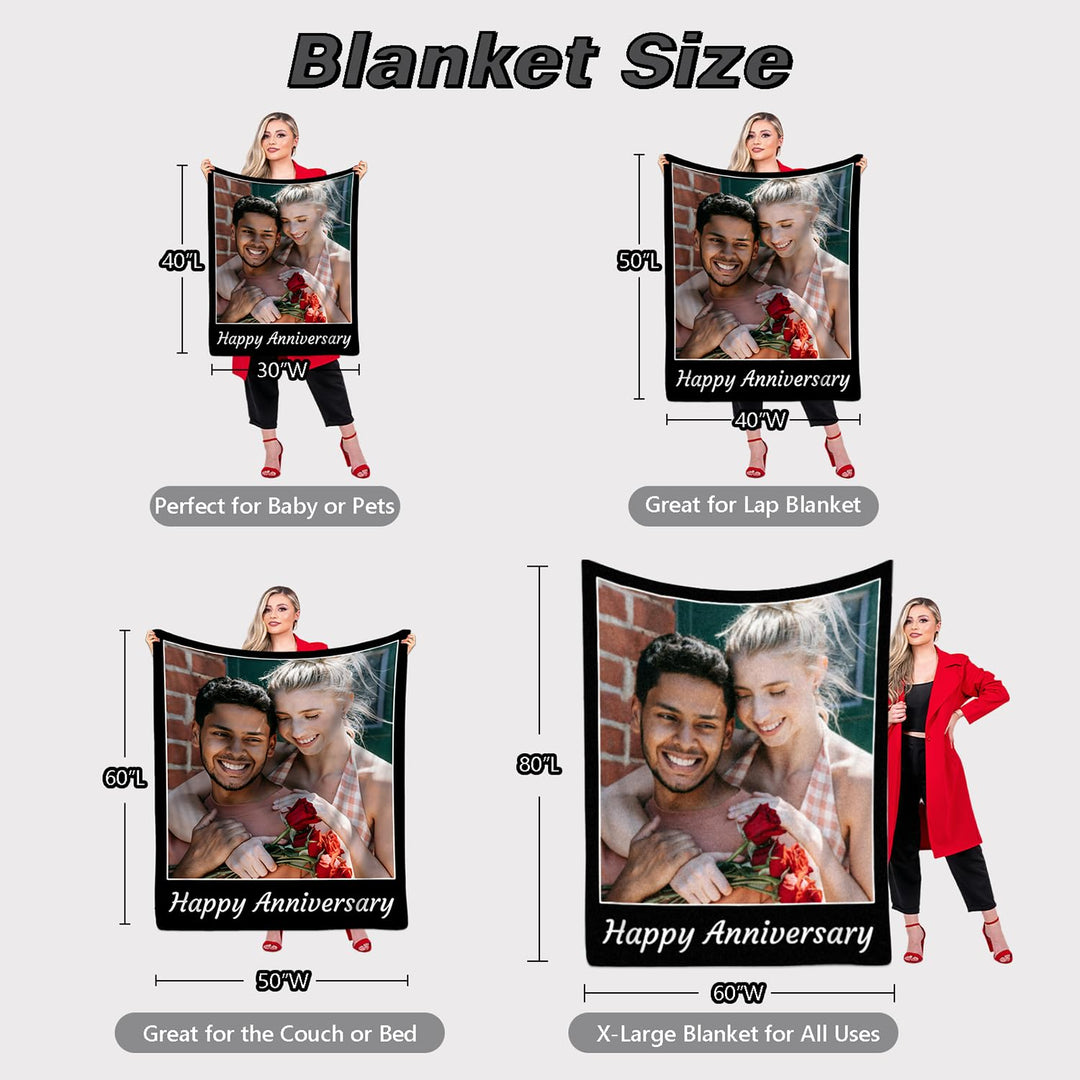 Custom a Photo Blanket Gifts