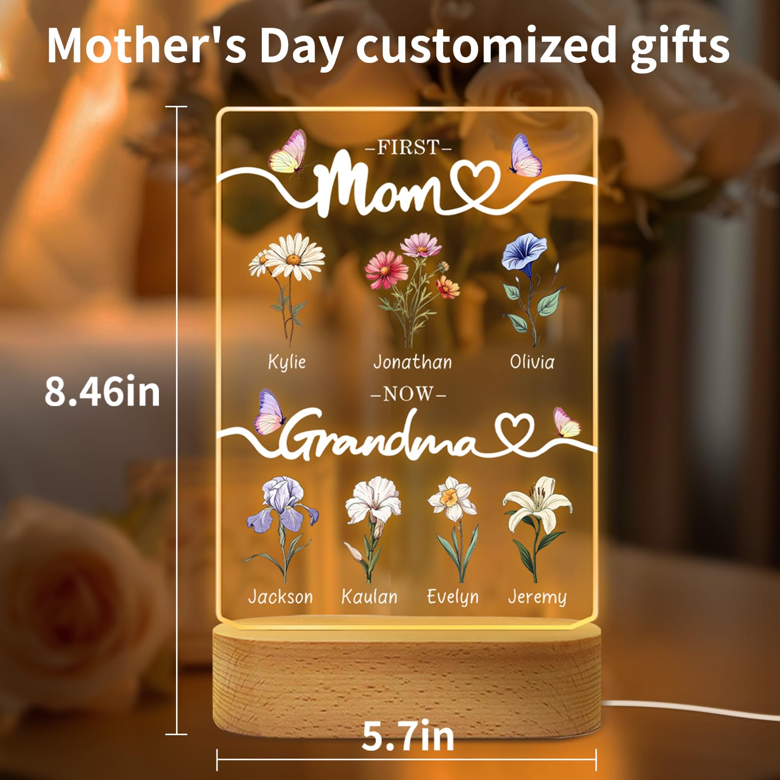 Personalized Mothers Day Gifts for Mom