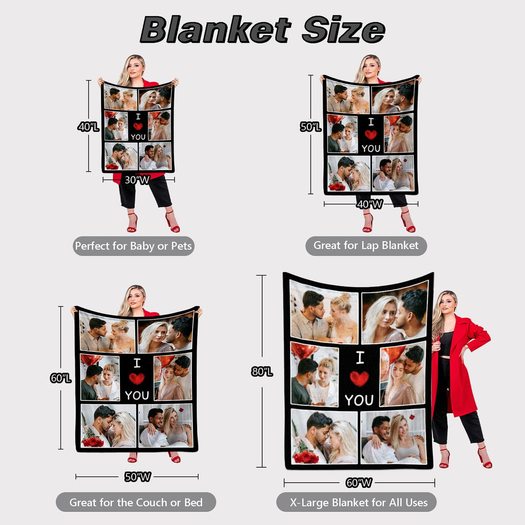 Custom Photo Blanket Gifts