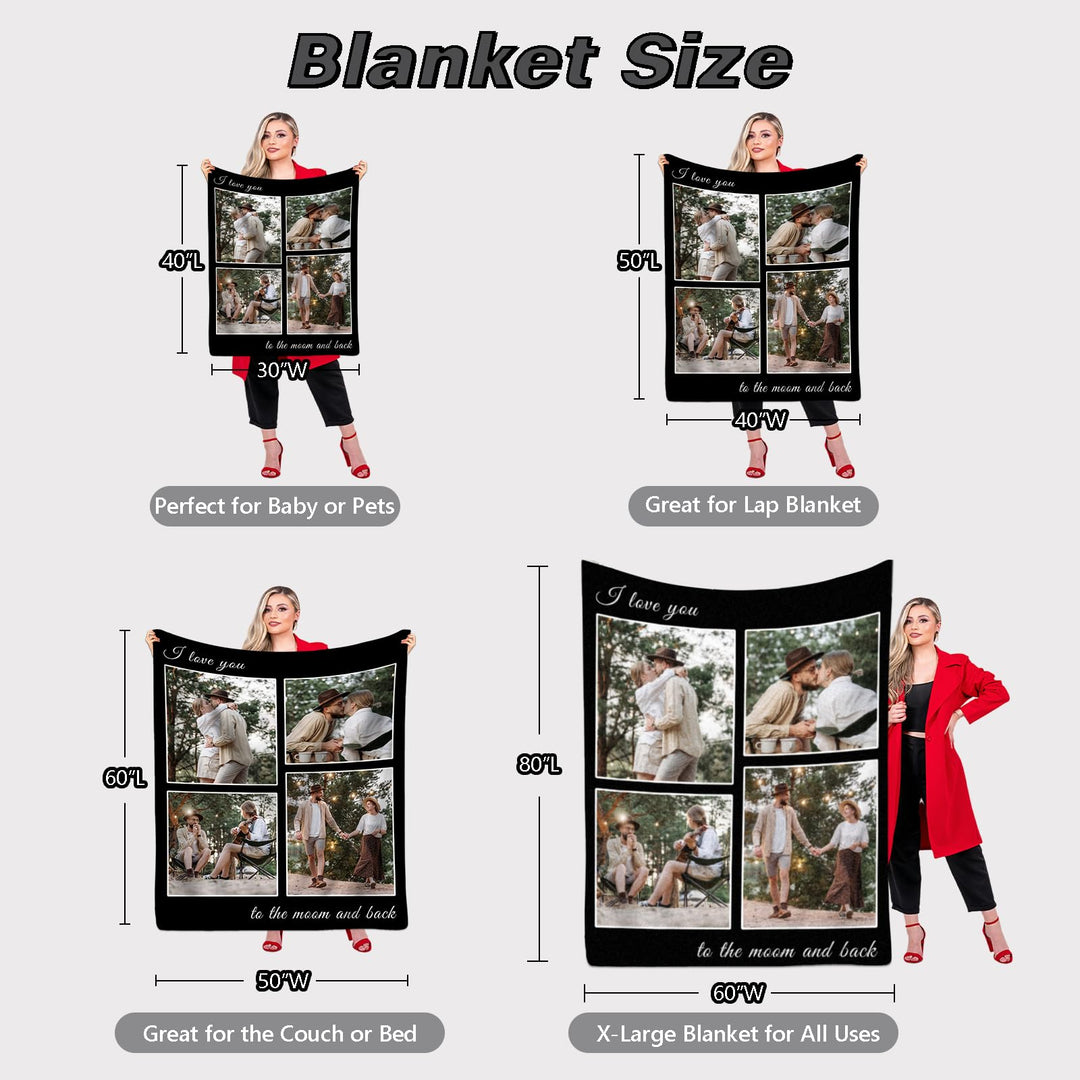 Custom Photo Blanket Gifts