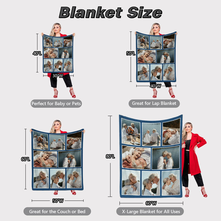 Custom Photo Blanket Gifts