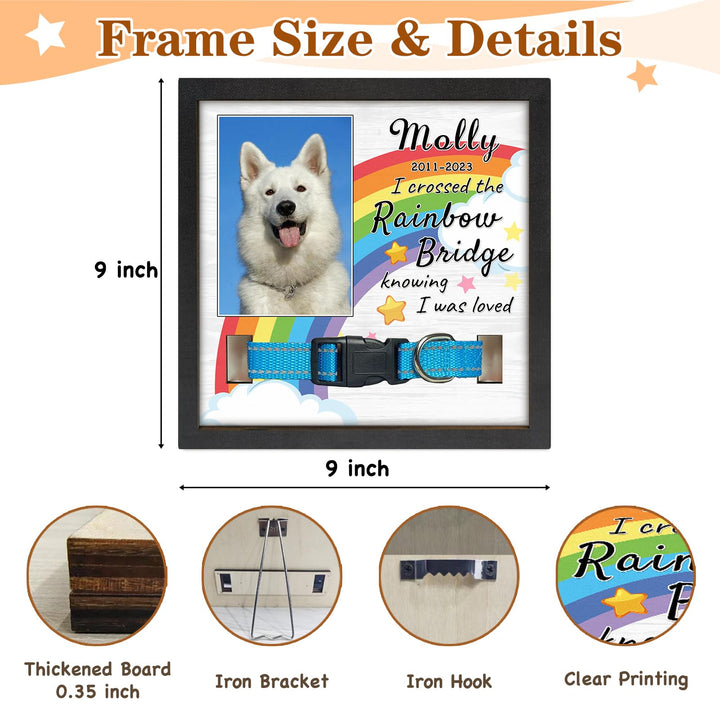 Memorial Gifts Picture Frame for Loss of Dog