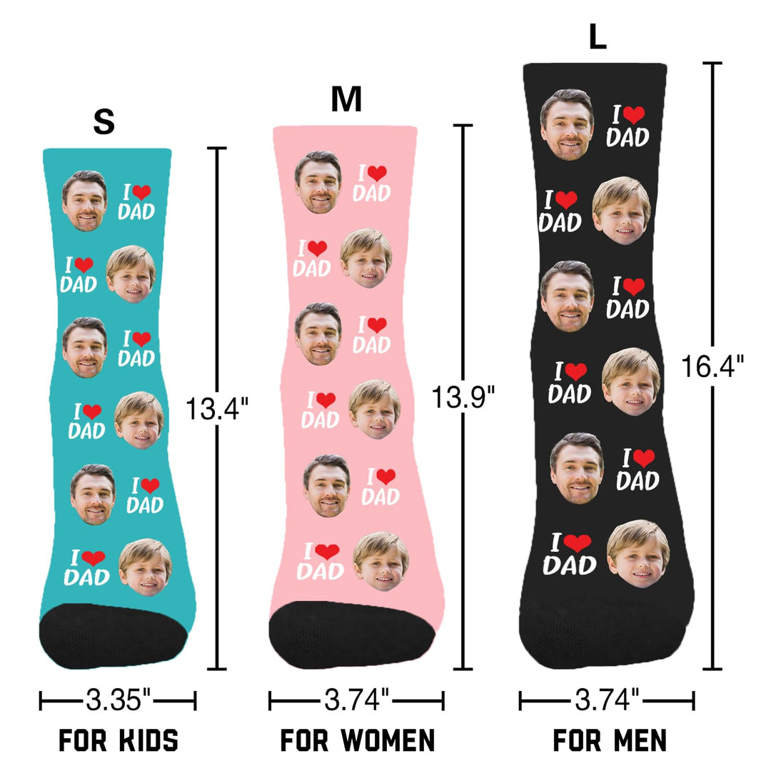 Personalized Gifts ,Print Your Face Clearly on Socks