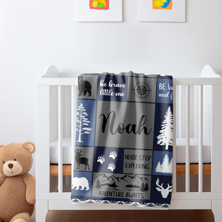 Customized Name Blankets for Kids