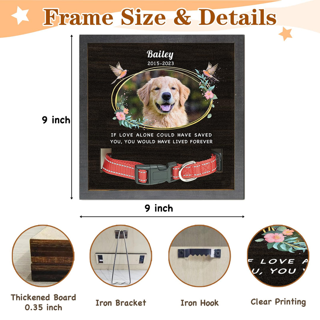 Memorial Gifts Picture Frame for Loss of Dog