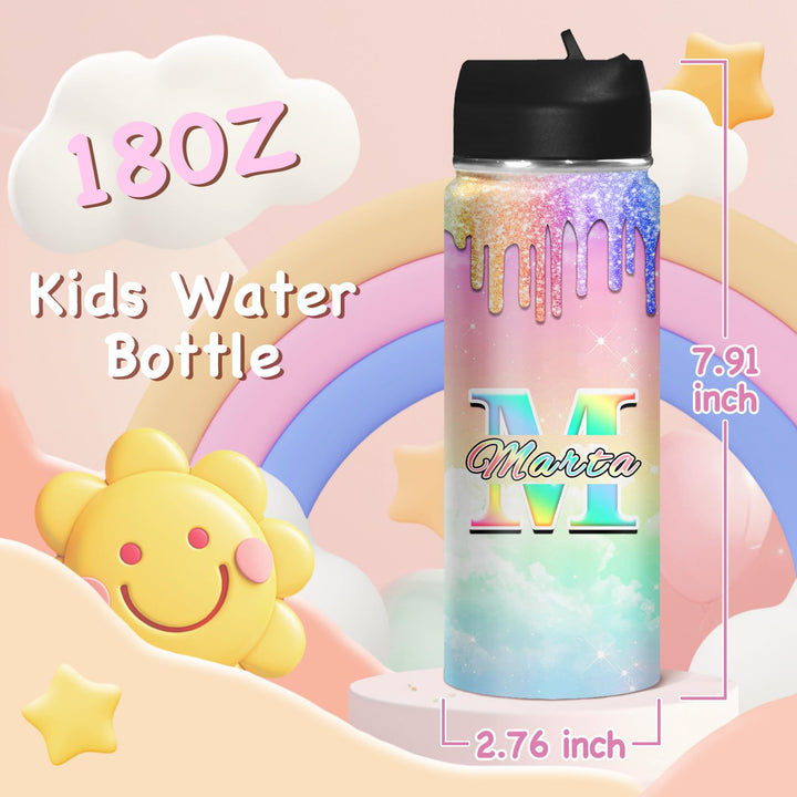 Personalized Water Bottles for Kids for School With Name